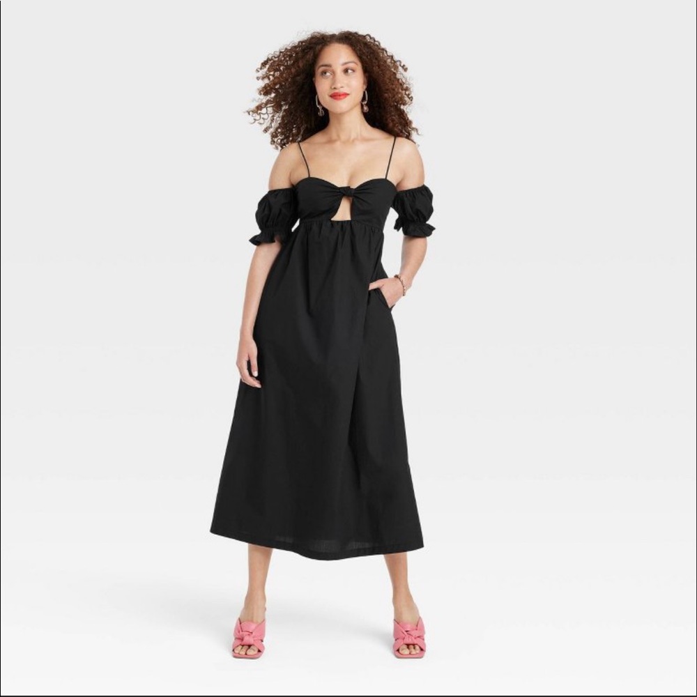 Women’s Sleeveless Tie Front Dress